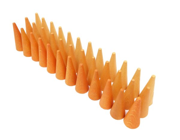 Grapat - Mandala Kegels | Oranje | 36 Stuks - Afbeelding 3
