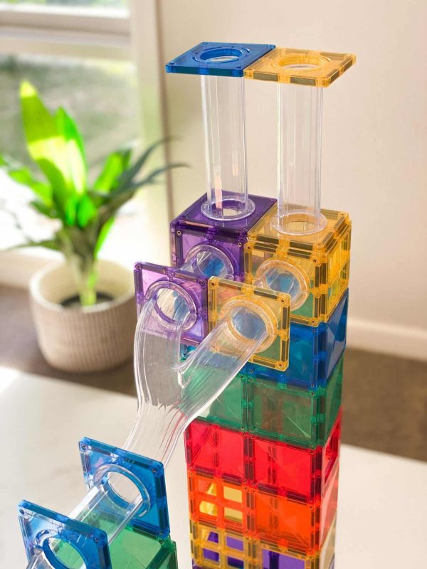 Connetix - Rainbow Ball Run Pack | 92 Stuks - Afbeelding 6