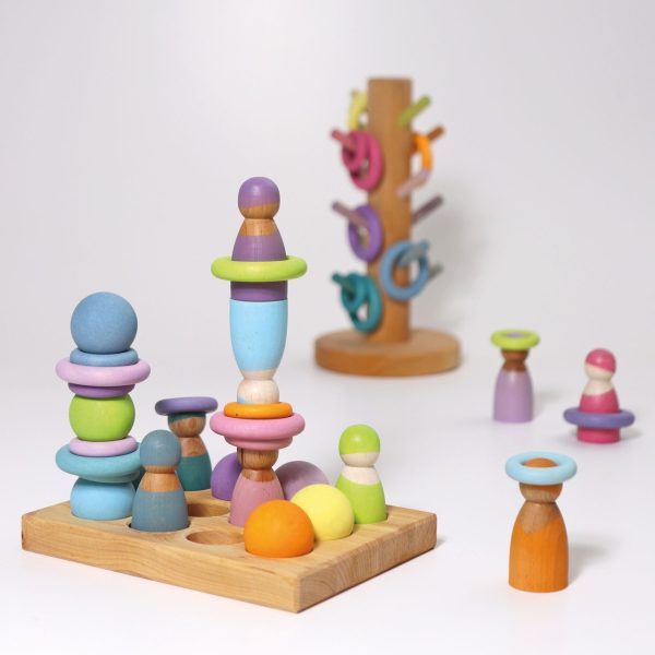 GRIMM'S - Bouw Ringen | Pastel - Afbeelding 4
