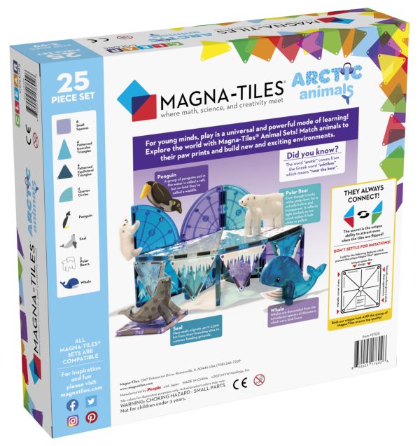Magna-Tiles - Arctic Animals | 25 stuks - Afbeelding 2