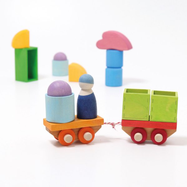 GRIMM'S - Bouwset Houten Trein - Afbeelding 11