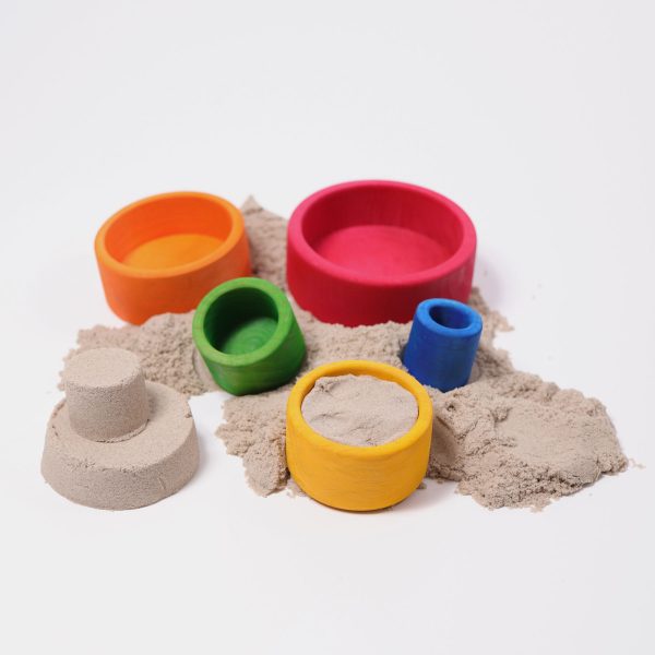 GRIMM'S - Houten Stapelbakjes | Rood - Afbeelding 8