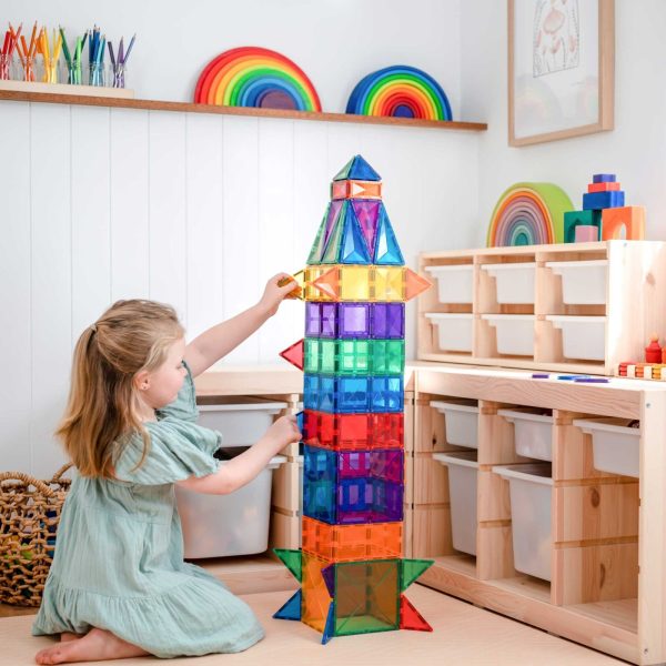 Connetix - Rainbow Creative Pack | 102 Stuks - Afbeelding 5