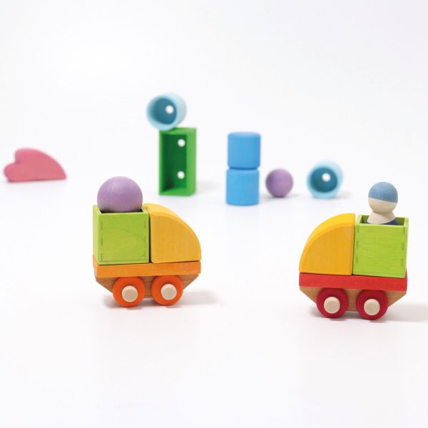 GRIMM'S - Bouwset Houten Trein - Afbeelding 6