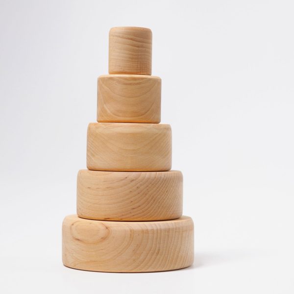GRIMM'S - Houten Stapelbakjes | Naturel - Afbeelding 2