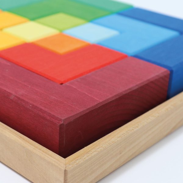 GRIMM'S - Houten Puzzel Vierkant | Groot - Afbeelding 2