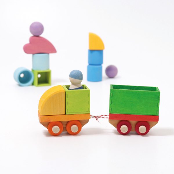 GRIMM'S - Bouwset Houten Trein - Afbeelding 9