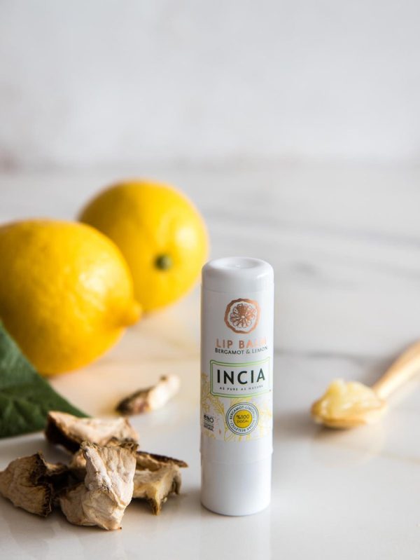 INCIA | Lippenbalsem | Bergamot & Citroen - Afbeelding 2