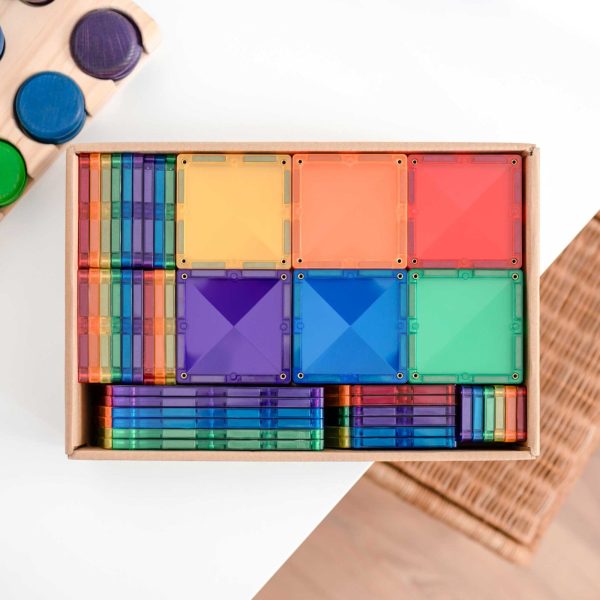 Connetix - Rainbow Creative Pack | 102 Stuks - Afbeelding 3