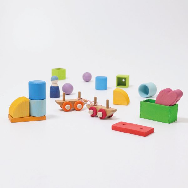 GRIMM'S - Bouwset Houten Trein - Afbeelding 13
