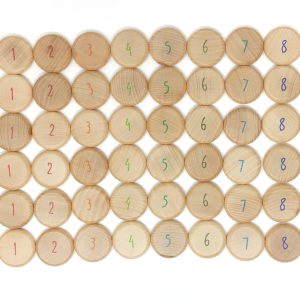 Grapat - 60 Tel Munten met Cijfers
