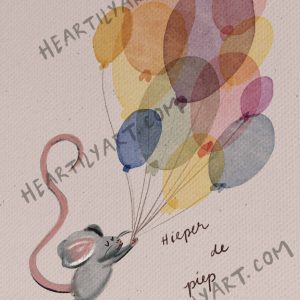 Heartilyart - Kaartje | Hieperdepiep