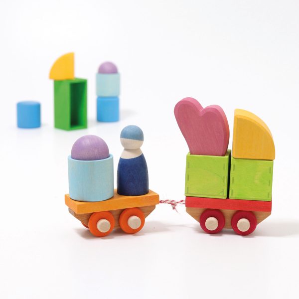 GRIMM'S - Bouwset Houten Trein - Afbeelding 12