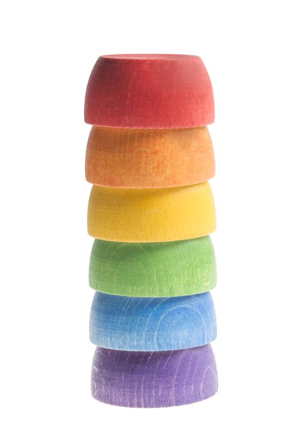 Grapat - Houten Bakjes | 6 Kleuren - Afbeelding 4