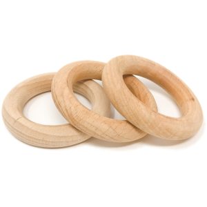 Grapat - 3 Naturel Ringen | 8 CM | Klein