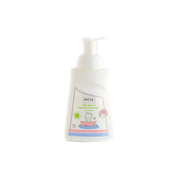 INCIA | Natuurlijke Schuimende Baby Shampoo - Afbeelding 4