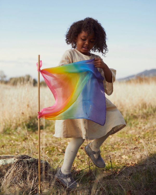 Sarah's Silks - Speelzijde Enchanted | Regenboog | Mini - Afbeelding 2