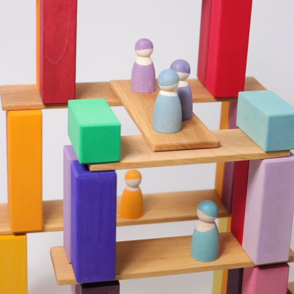 GRIMM'S - Grote Piramide Blokkenset | 100-delig | - Afbeelding 5