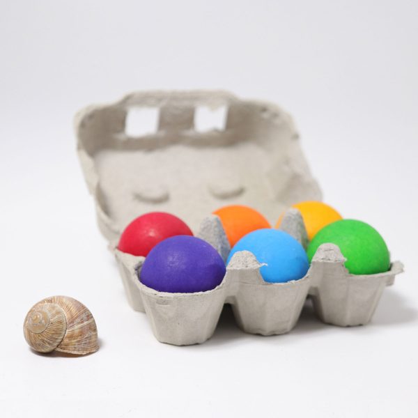 GRIMM'S - Houten Ballen Groot | 6 stuks - Afbeelding 2