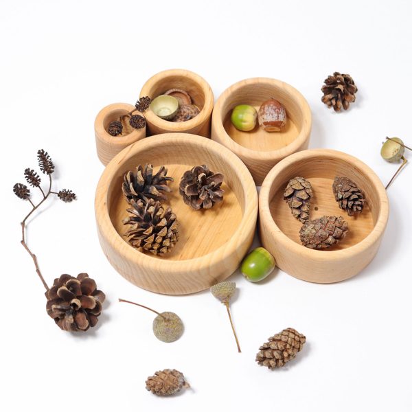 GRIMM'S - Houten Stapelbakjes | Naturel - Afbeelding 8