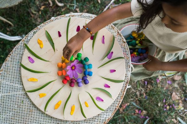 Grapat - Mandala Regenboog Paddenstoelen | 36 Stuks - Afbeelding 4