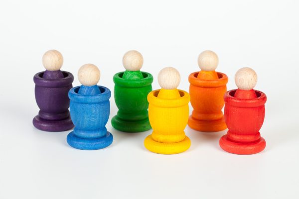 Grapat - 12 Nins® Poppetjes, Bakjes en Munten - Afbeelding 2