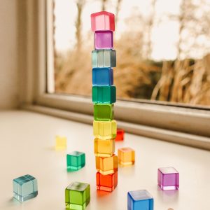 Bauspiel - Lucent Cubes | 20 Stuks