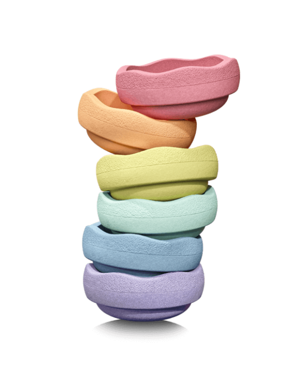 Stapelstein® - ORIGINAL | Rainbow Pastel | 6