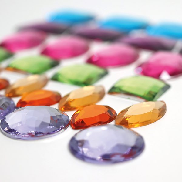 GRIMM's - Grote Glitterstenen | 28 Stuks - Afbeelding 3
