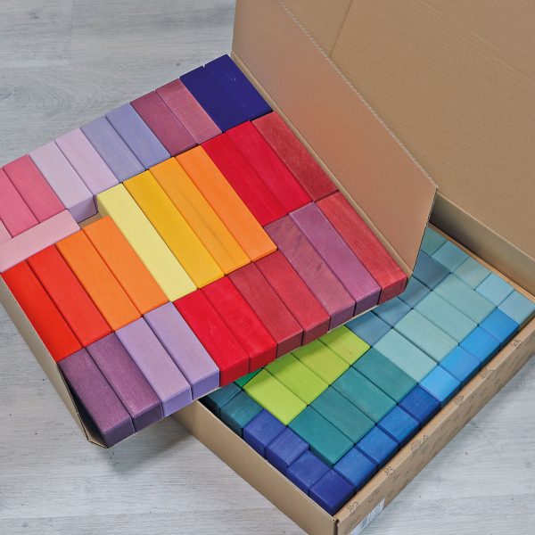 GRIMM'S - Grote Piramide Blokkenset | 100-delig | - Afbeelding 6