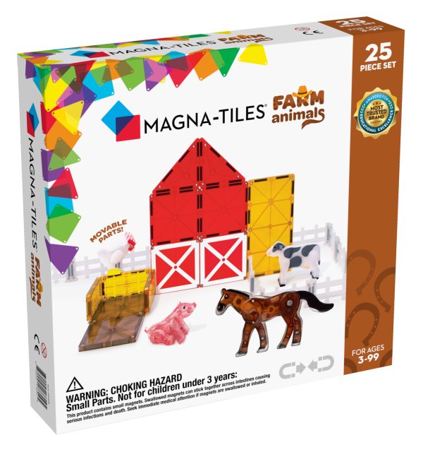 Magna-Tiles - Farm Animals | 25 stuks