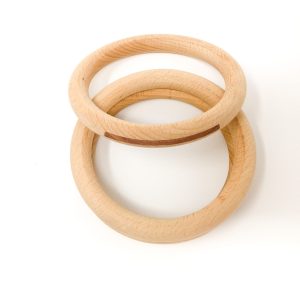 Grapat - 3 Naturel Ringen | 13 CM | Groot