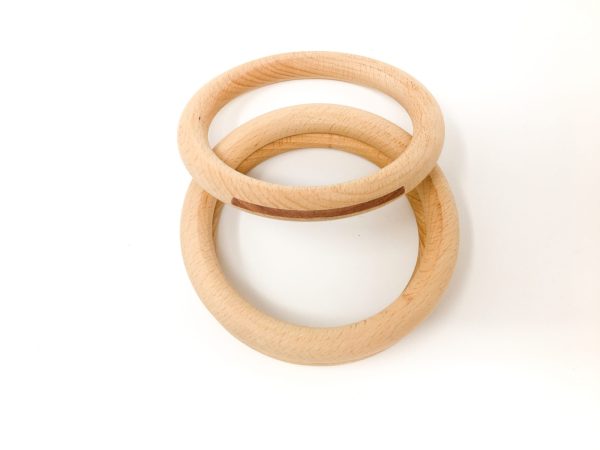 Grapat - 3 Naturel Ringen | 13 CM | Groot