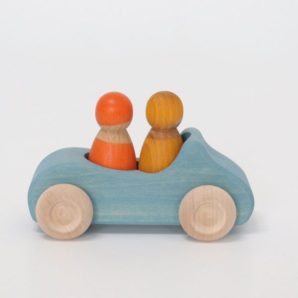 GRIMM'S - Cabrio Groot met 2 Vriendjes | Blauw - Afbeelding 3