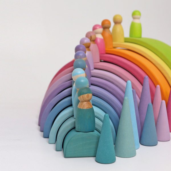 GRIMM'S - Regenboog Vriendjes | Pastel - Afbeelding 2