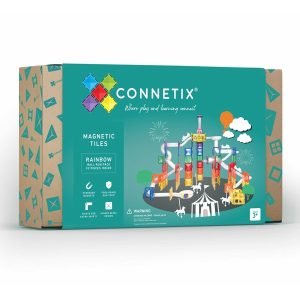 Connetix - Rainbow Ball Run Pack | 92 Stuks