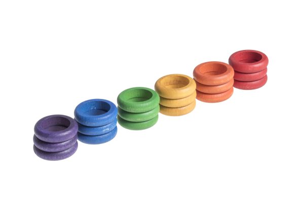 Grapat - 18 Ringen | 6 Kleuren