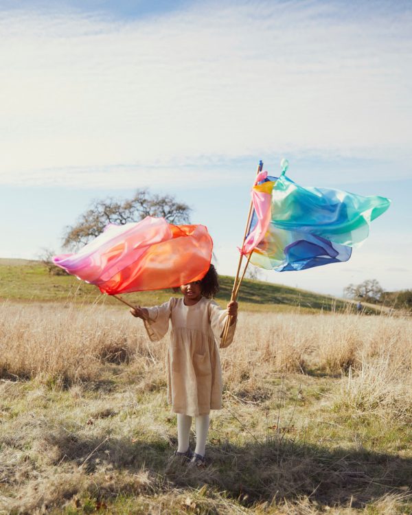 Sarah's Silks - Speelzijde Enchanted | Regenboog | Mini - Afbeelding 3