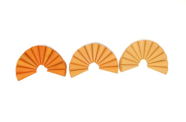 Grapat - Mandala Kegels | Oranje | 36 Stuks - Afbeelding 4