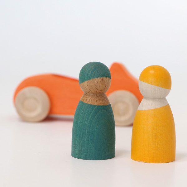 GRIMM'S - Cabrio Groot met 2 Vriendjes | Oranje - Afbeelding 3