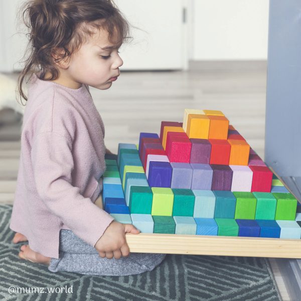 GRIMM'S - Grote Piramide Blokkenset | 100-delig | - Afbeelding 8