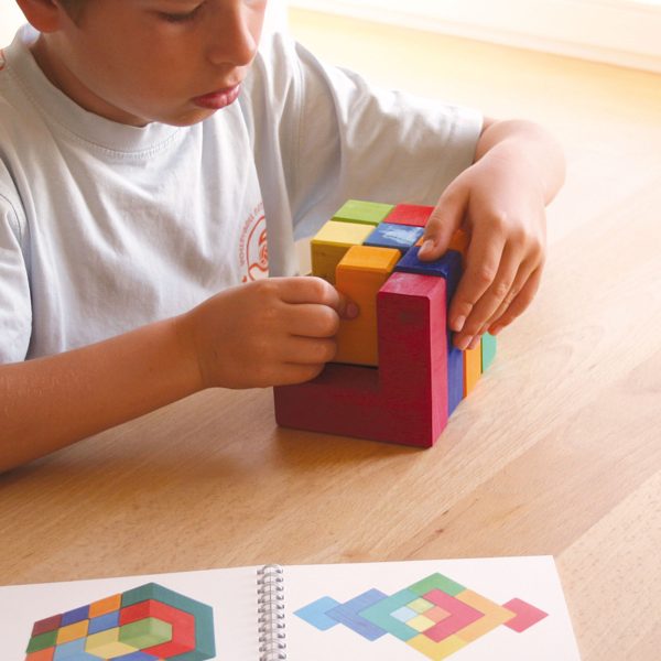 GRIMM'S - Houten Puzzel Vierkant | Groot - Afbeelding 3