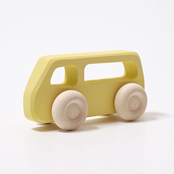 GRIMM'S - Gekleurde Houten Auto's | Slimline | 5 Stuks - Afbeelding 3