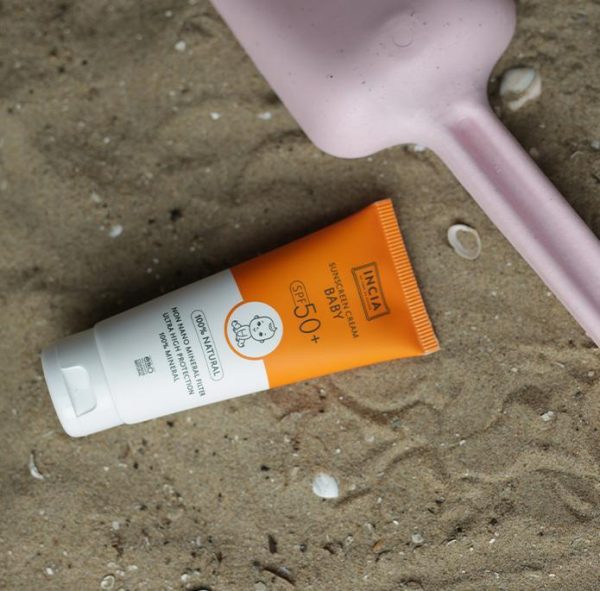 INCIA | Natuurlijke Zonnebrandcrème Baby en Kind SPF 50 - Afbeelding 6