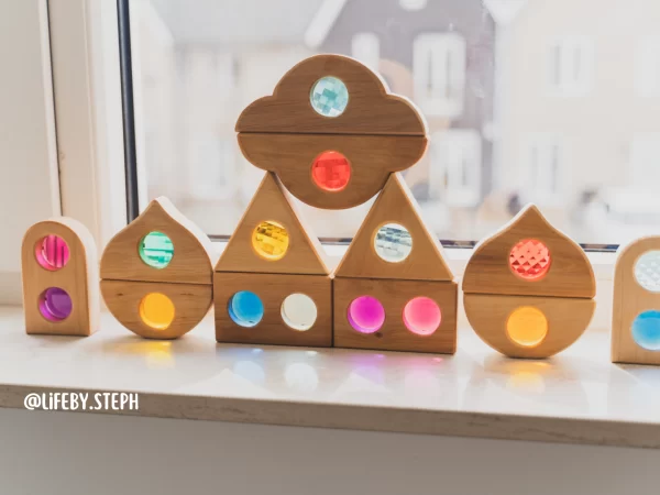Bauspiel - Sprookjes Vensterblokken | 12 Stuks