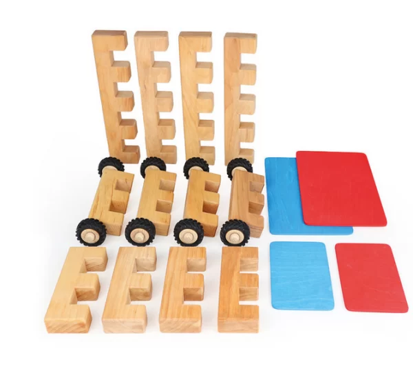 Bauspiel - Voertuigen Bouwset | 16 Stuks - Afbeelding 3
