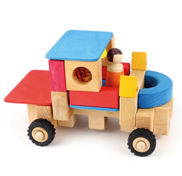 Bauspiel - Voertuigen Bouwset | 16 Stuks - Afbeelding 4
