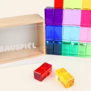 Bauspiel - Lucent Cubes  XL | 24 Stuks