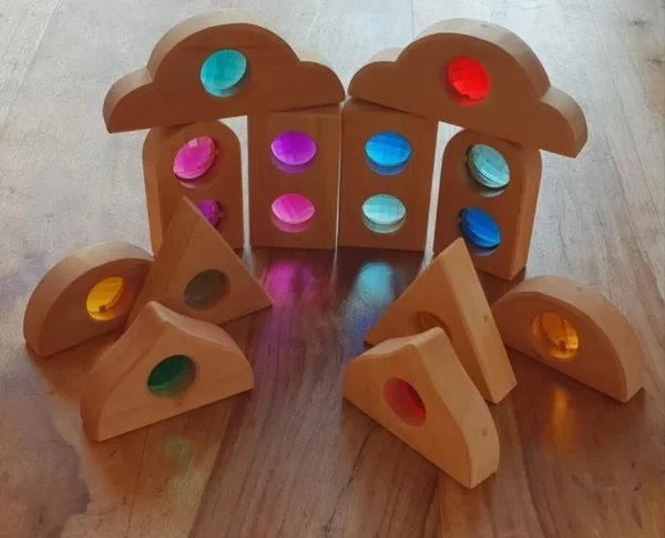 Bauspiel - Sprookjes Vensterblokken | 12 Stuks - Afbeelding 2