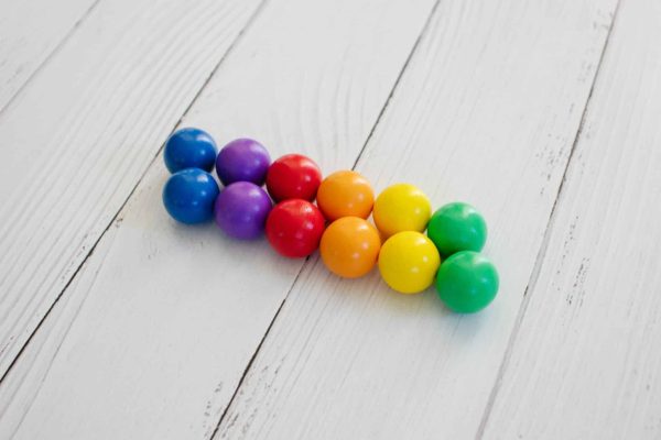 Connetix - Rainbow Knikkerbaan Ballen | 12 Stuks - Afbeelding 2